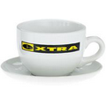 22 Oz. Latte Cup w/ Saucer (White)